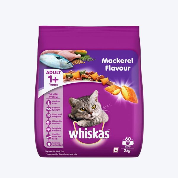 Whiskas Mackerel 3kg